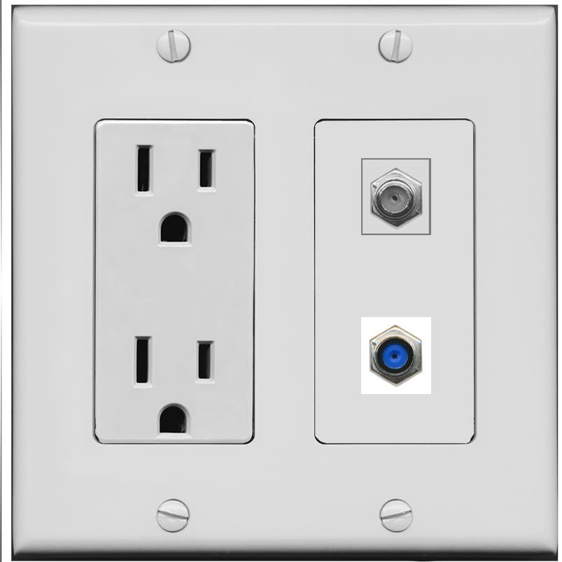 COAX F81 Wall Plate [Gray]