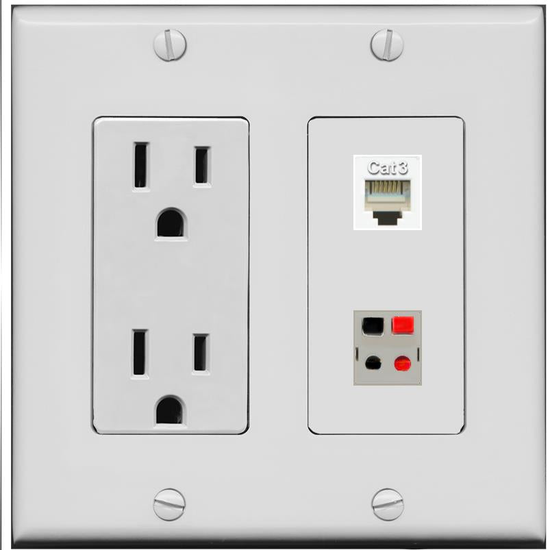 PHONE SPEAKER Wall Plate [Gray]