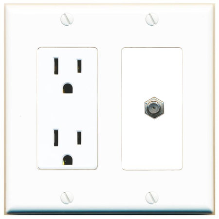 COAX Wall Plate [White]