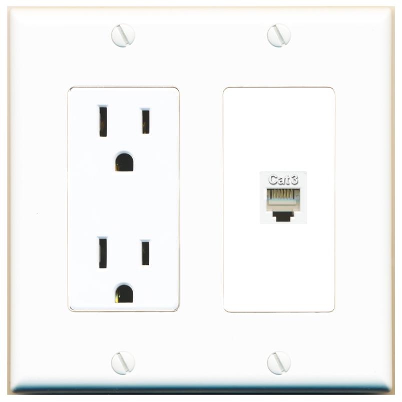 PHONE Wall Plate [White]