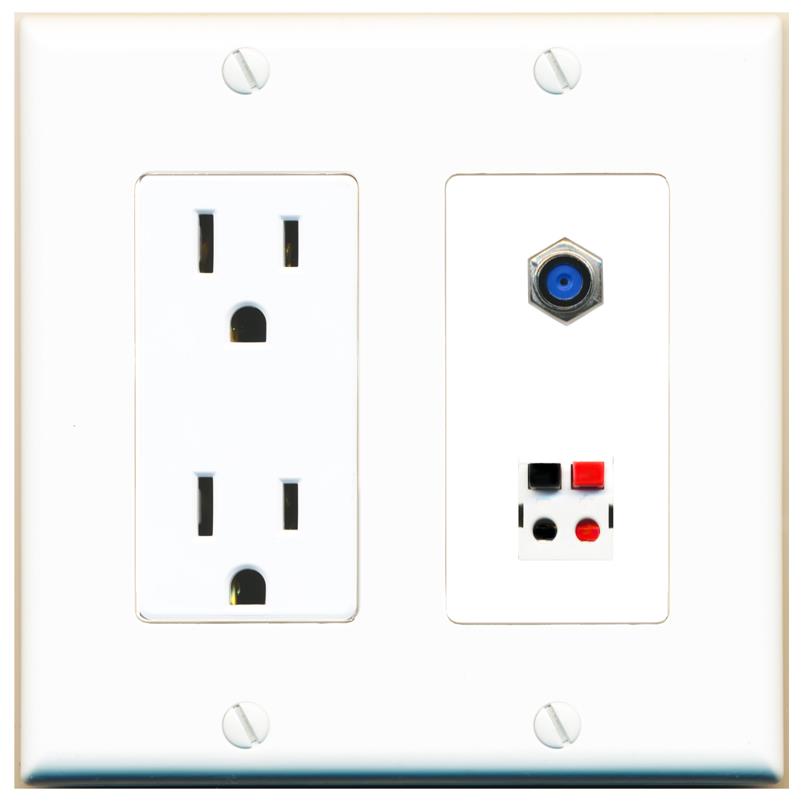 F81 SPEAKER Wall Plate [White]