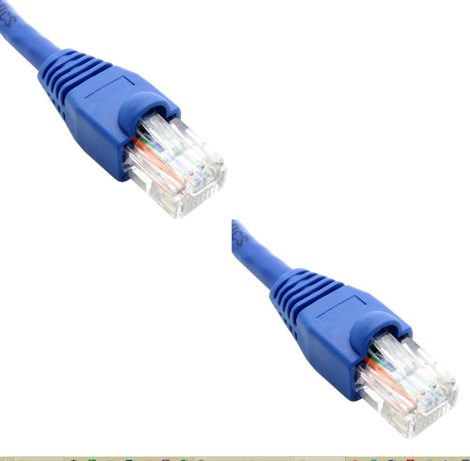 RiteAV RJ45/M RJ45/M Cat6 Ethernet Network Cable - Blue