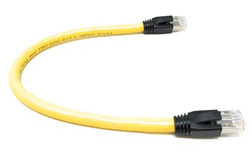 RiteAV - Cat8 Network Ethernet Cable - Yellow - 3ft