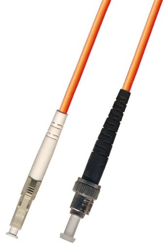 25M - Multimode Simplex Fiber Optic Cable (50/125) - LC to ST