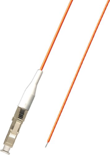 Ultra Spec Cables 10 Pack LC Multimode 50/125 Simplex Pigtail Fiber Optic 1M - 0.9 mil for Splice
