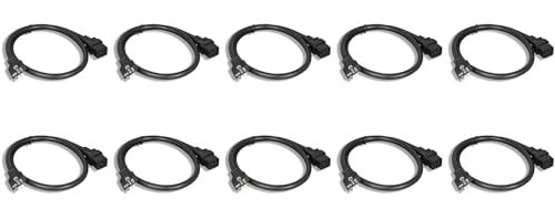 RiteAV - Heavy Duty 12 AWG AC Power Cord NEMA 5-20P to C19 (8ft) 2.4 Meter (10 PACK)