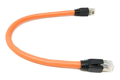 RiteAV - Cat8 Network Ethernet Cable - Orange - 7ft
