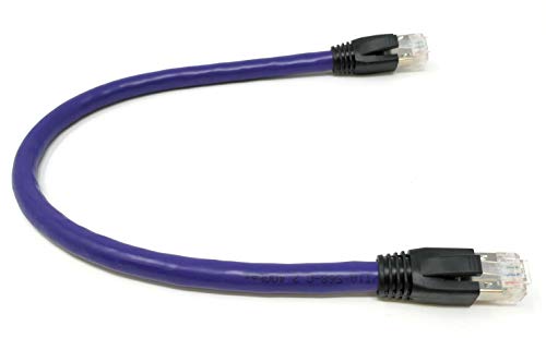 RiteAV - Cat8 Network Ethernet Cable - Purple - 30ft