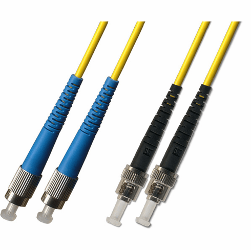 350M FC-ST Duplex Singlemode Fiber Optic Cable 9/125 LSZH