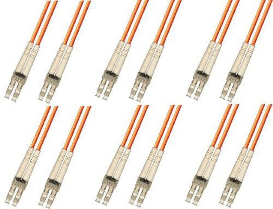 Fiber Optic Cable LC/LC (62.5/125) Multimode Duplex 3M (6 Pack)