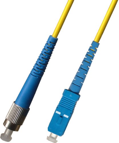 1M - Singlemode Simplex Fiber Optic Cable (9/125) - FC to SC