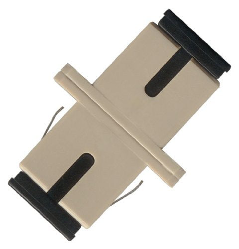 Ultra Spec Cables Fiber Optic Adapter SC/SC Multimode Simplex 62.5/125 (10 Pack)