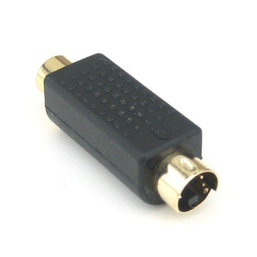 RiteAV - Svideo Male to Composite Female Adapter