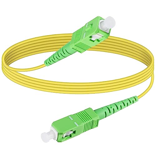 7M (20 Feet) - Singlemode Simplex Fiber Optic Cable (9/125) - SC/APC to SC/APC