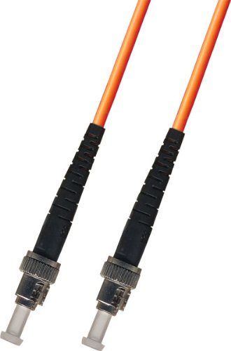 0.6M (2ft) Multimode Simplex Fiber Optic Patch Cable Cord (62.5/125) - ST to ST
