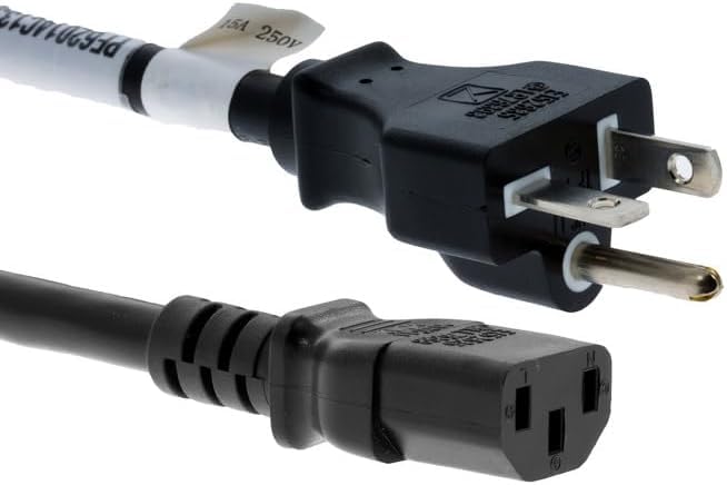 RiteAV - Heavy Duty 14 AWG, 6-20P to C13, (NEMA 6-20P to IEC-60320-C13) 15A/250V (10 Feet (3 Meter))