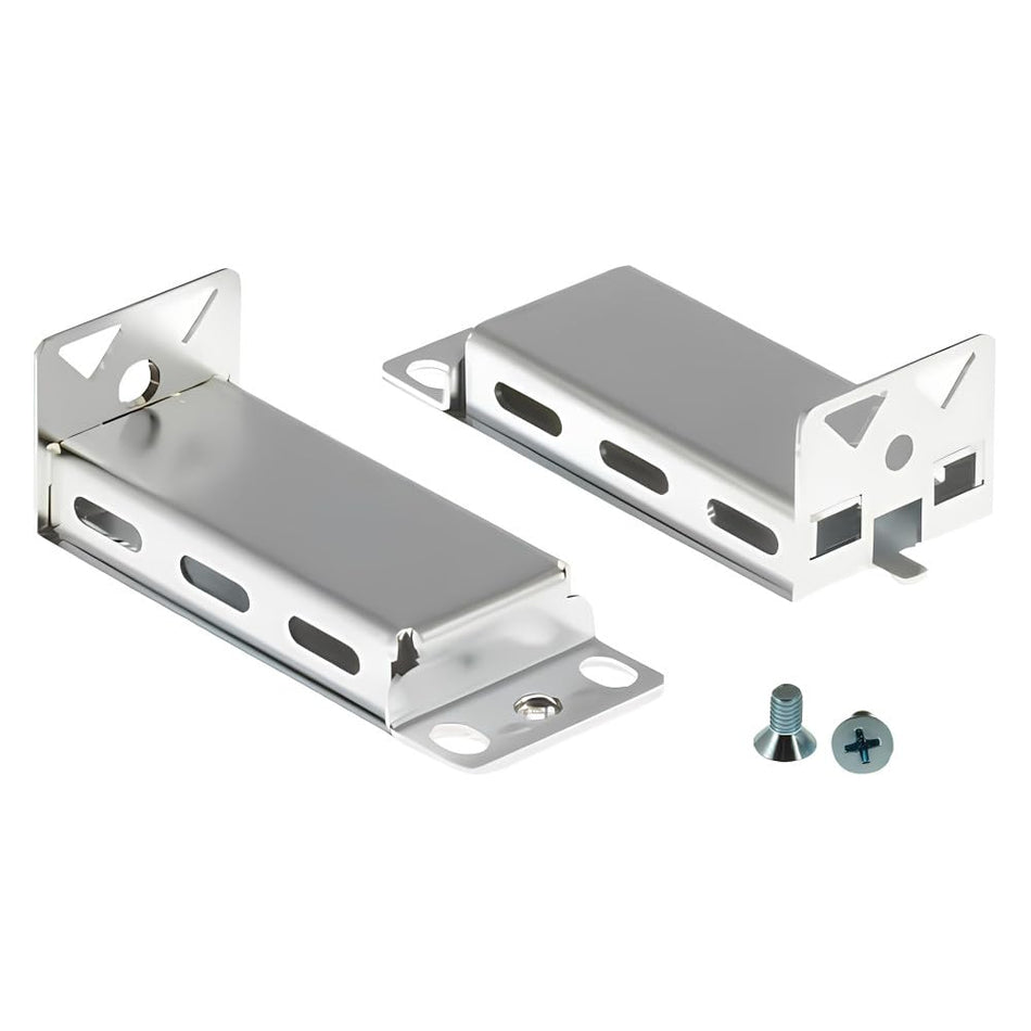 RiteAV - RCKMNT-19-CMPCT= 3560/2960 - Replacement Rack Mount Kit for Cisco Catalyst Fits 3560/2960 & CX Series and Cisco 9200CX Compact Switch- Includes 2 Metal Brackets & Screws