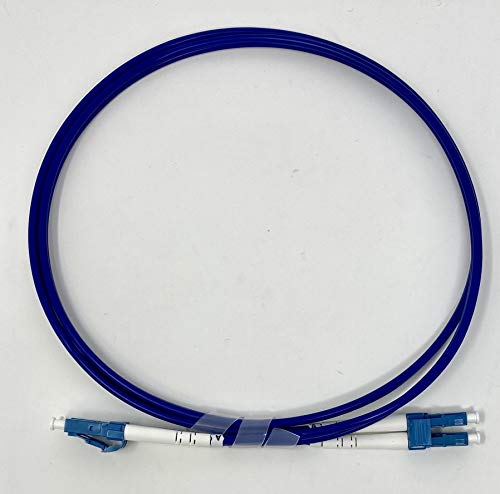 Ultra Spec Cables - Armored Singlemode Duplex PVC (OFNR) LC-UPC to LC-UPC 3.0mm Fiber Optic Cable - 5 Meter