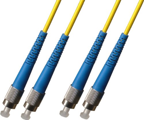 7M Singlemode Duplex Fiber Optic Patch Cable Cord (9/125) - FC to FC