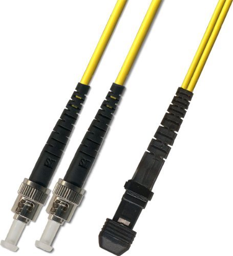 15M - Singlemode Duplex Fiber Optic Cable (9/125) - ST to MTRJ