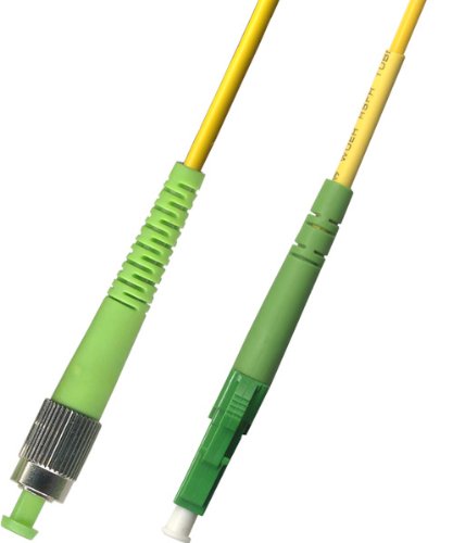 2M Singlemode Simplex Fiber Optic Cable (9/125) - FC/APC to LC/APC
