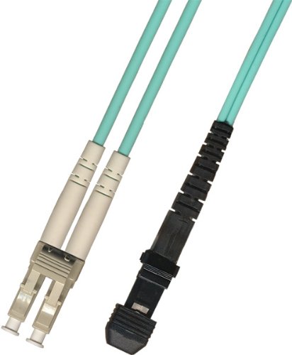 75M - 10 Gigabit (10Gb) OM3 Duplex Fiber Optic Cable (50/125) - Long Length - LC to MTRJ