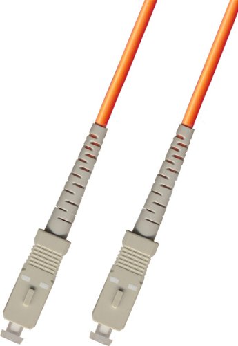 75M Multimode Simplex Fiber Optic Patch Cable Cord (62.5/125) - SC to SC