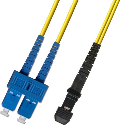 50M - Singlemode Duplex Fiber Optic Cable (9/125) - SC to MTRJ