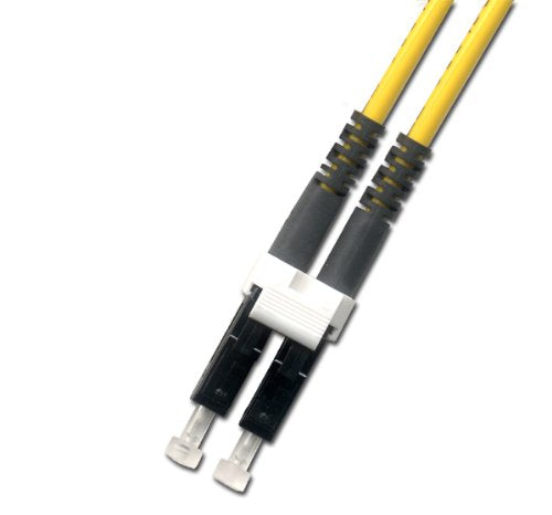 10m Lc to Lc Yellow Multimode Duplex Fiber Optic Cable (50/125) - Lc Male Lc Male