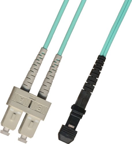 50M - 10 Gigabit (10Gb) OM3 Duplex Fiber Optic Cable (50/125) - Long Length - SC to MTRJ
