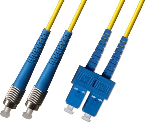 250M Singlemode Duplex Fiber Optic Cable (9/125) - FC to SC