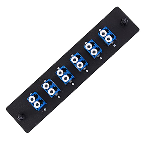 RiteAV - LGX Footprint Adapter Panels LC UPC Blue Compatible with SingleMode