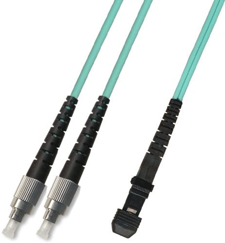 5M - 10 Gigabit (10Gb) OM3 Duplex Fiber Optic Cable (50/125) - FC to MTRJ