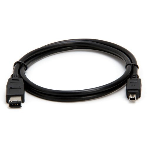 RiteAV - Firewire 1394A 4-pin to 6-pin Cable - 3ft.