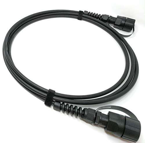 Ultra Spec Cables FTTA Circular Sealed DAS 2 Core LC-UPC/LC-UPC Singlemode Outdoor LSZH Fiber Optic Cable - 10 Meter