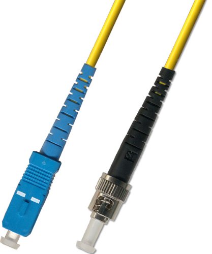 15M - Singlemode Simplex Fiber Optic Cable (9/125) - SC to ST