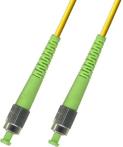 5M Singlemode Simplex Fiber Optic Cable (9/125) - FC/APC to FC/APC