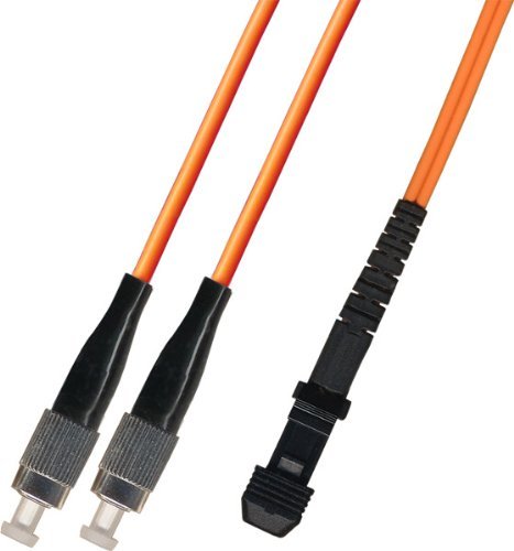 5M Multimode Duplex Fiber Optic Cable (62.5/125) - FC to MTRJ