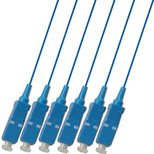 50M Outdoor Multimode 6 Strand Fiber Optic Cable (62.5/125) - SC to SC
