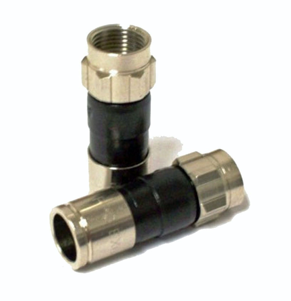C.P. Company PPC EX6XLPLUS RG6 Snap & Seal Outdoor Compression Connectors (Bulk Pack of 100 Connectors)