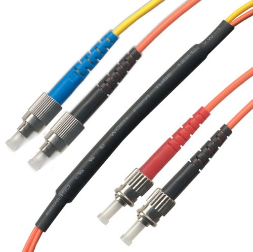 1M FC/ST Mode Conditioning (FC Side) Fiber Optic Cable (9/125-62.5/125)