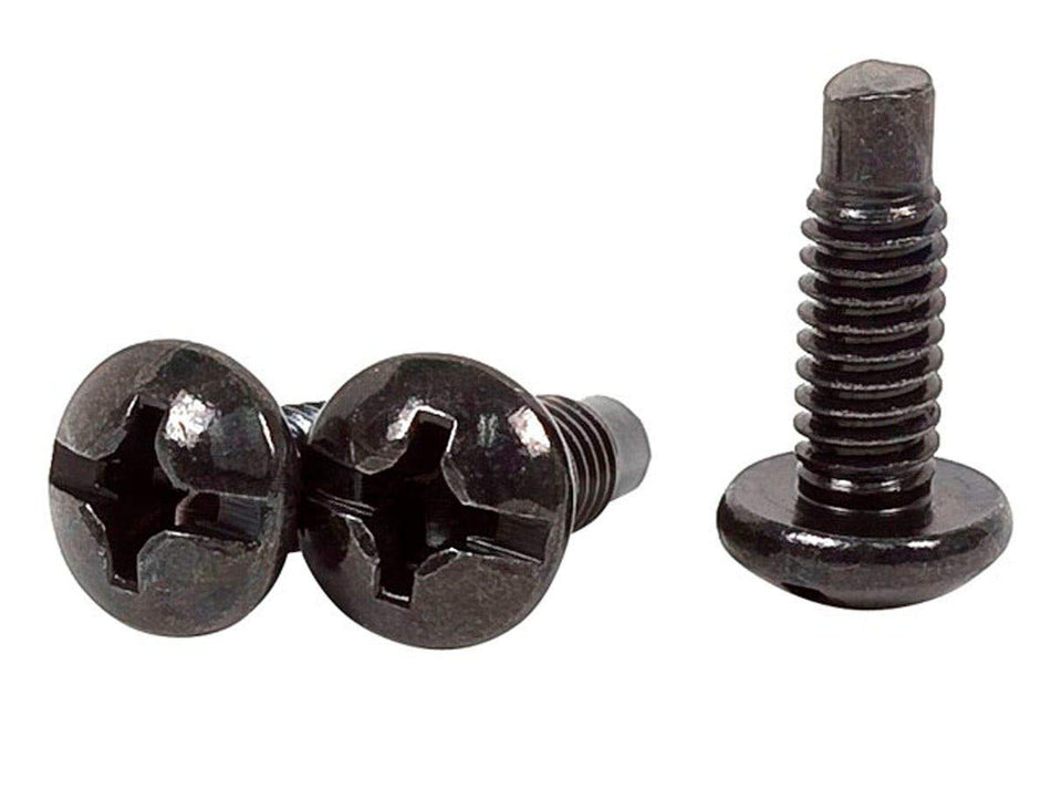 Monoprice 12/24 Screw for Rack 50 Piece Carbon Steel 19mm Black