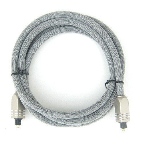 6 ft Premium SPDIF Digital Opticial Toslink Audio Cable with Protective Jacket