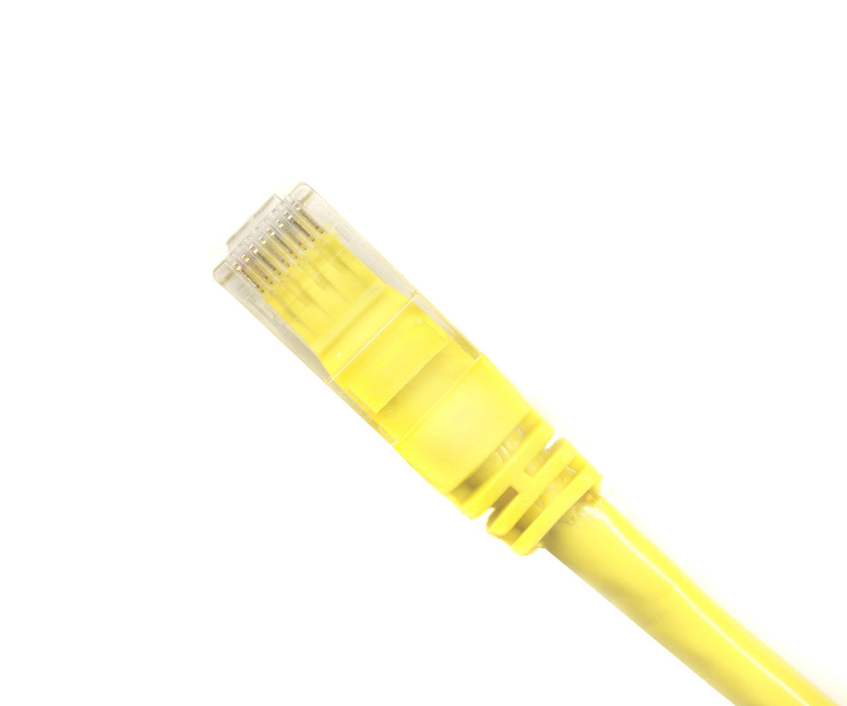 RiteAV - 90FT (27.4M) RJ45/M to RJ45/M Cat5e Ethernet Crossover Cable - Yellow