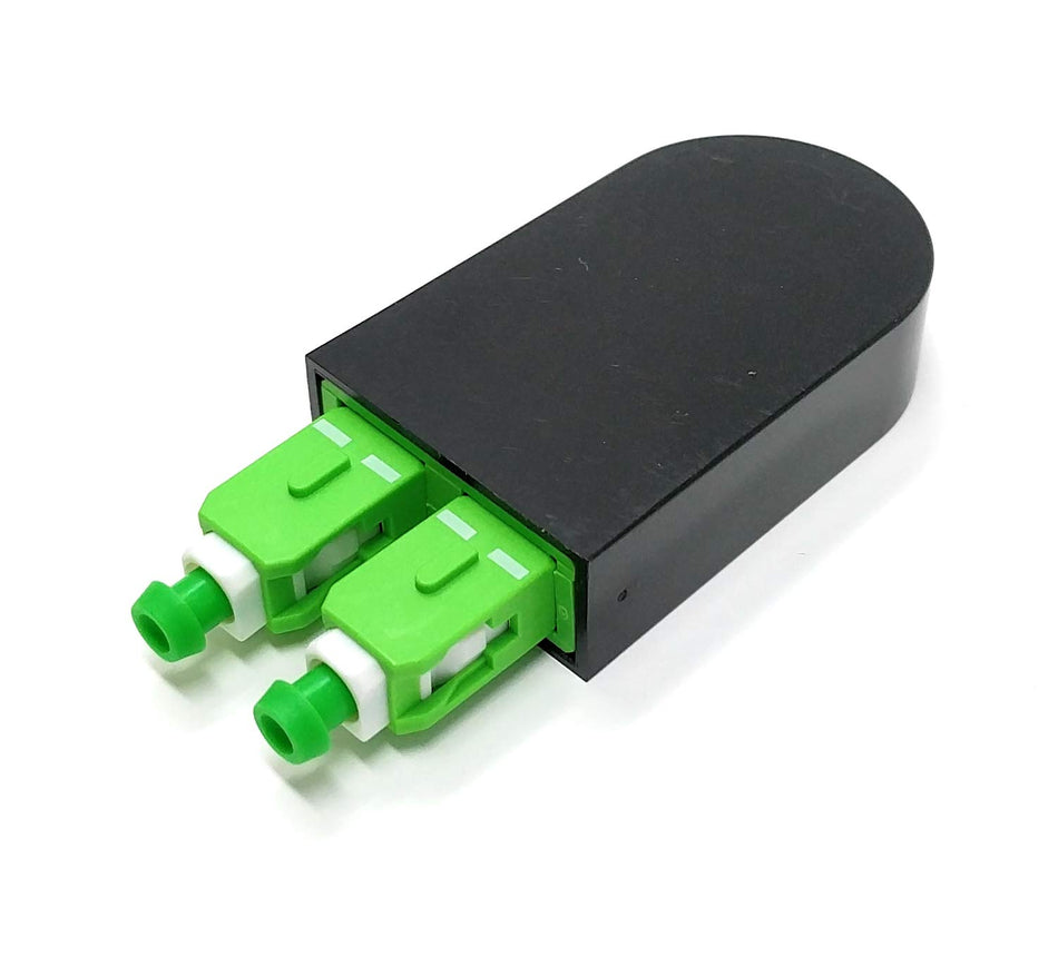 SC Fiber Optic APC Singlemode 9/125 Loopback Adapter Tester Cable
