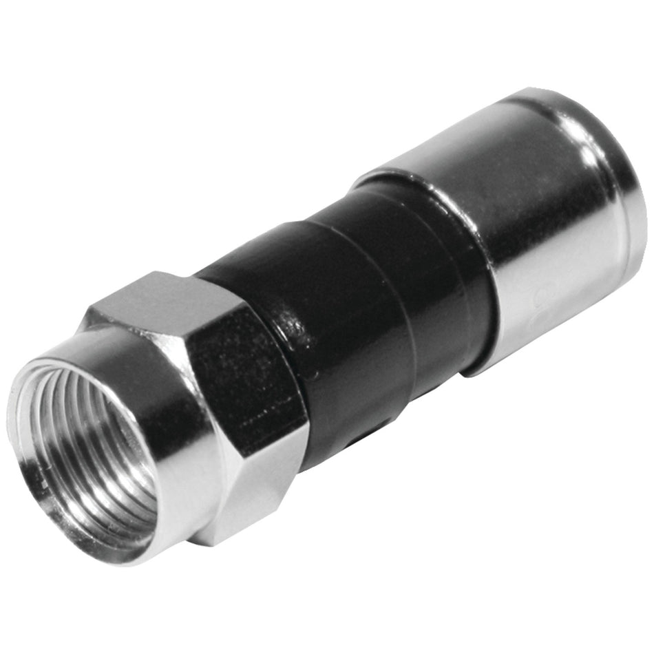 PPC-EX6XL F-Compression RG6 Quad Connector 50 per Pack