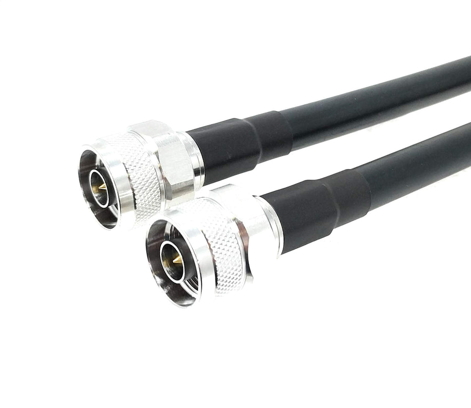 RiteAV - N-Male to N-Male Ultra Low Loss RFC400 50 Ohm - 100 Foot (30 Meter)