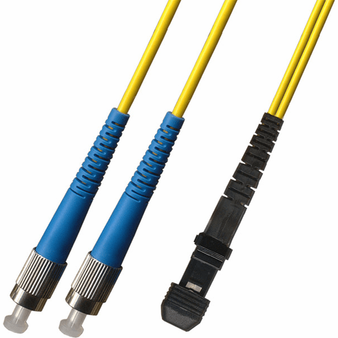 6M FC-MTRJ Duplex Singlemode Fiber Optic Cable 9/125 Plenum