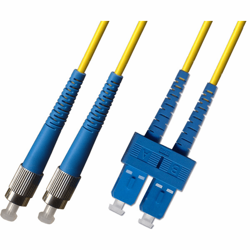 6M FC-SC Duplex Singlemode Fiber Optic Cable 9/125
