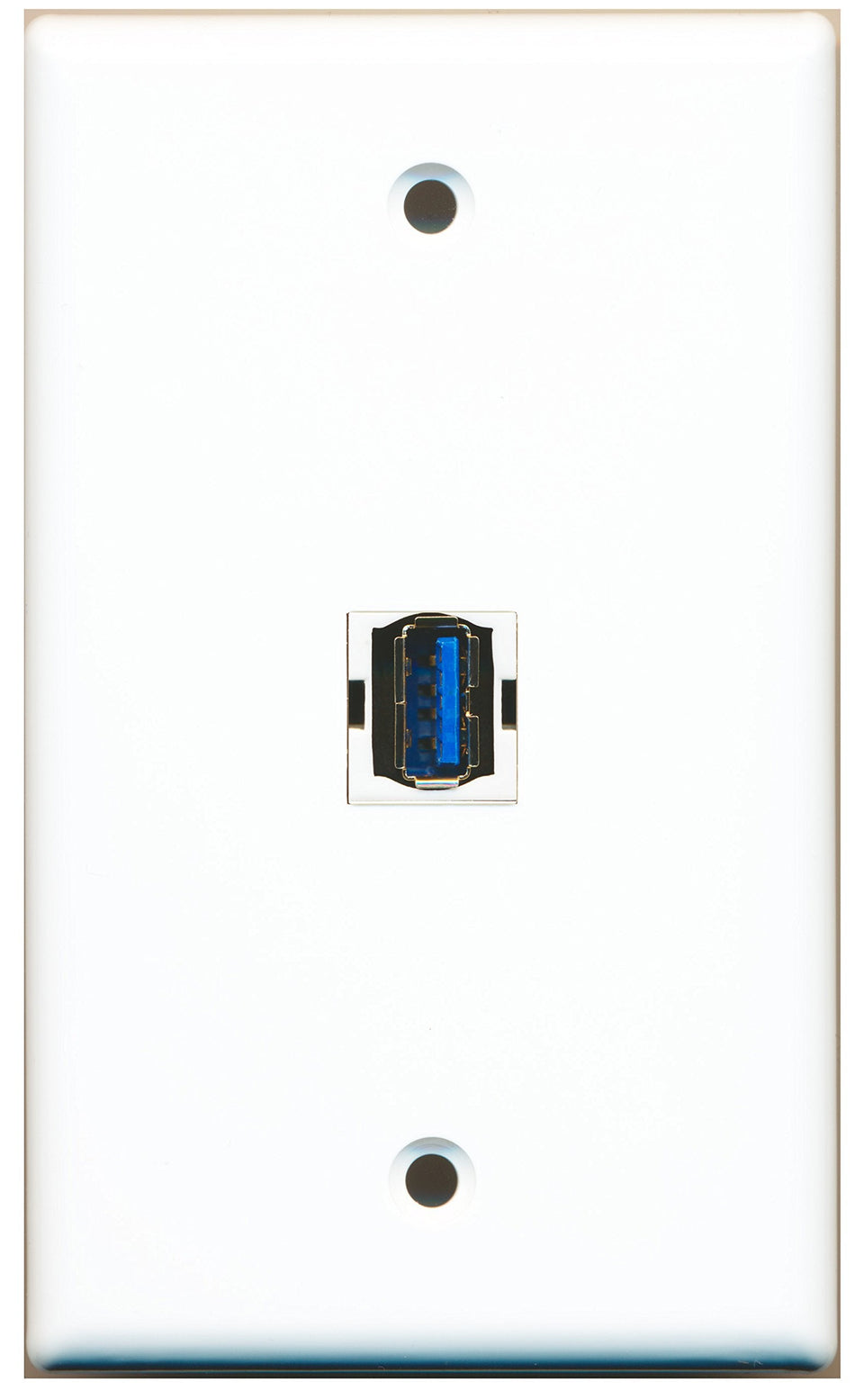 RiteAV - 1 Port USB 3 A-A Wall Plate - Bracket Included